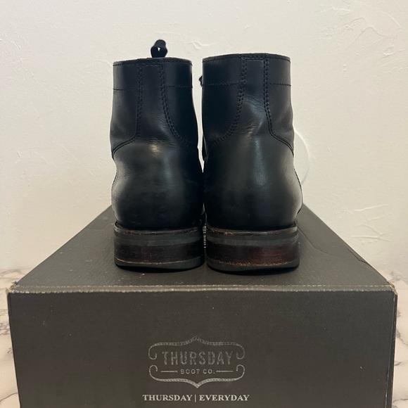 Black Captain Boots (Thursday Boot) - Picture 2 of 5